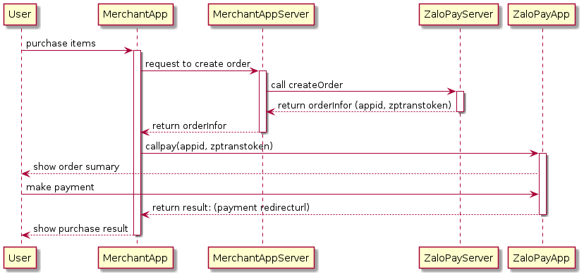 App to App Payment Flow